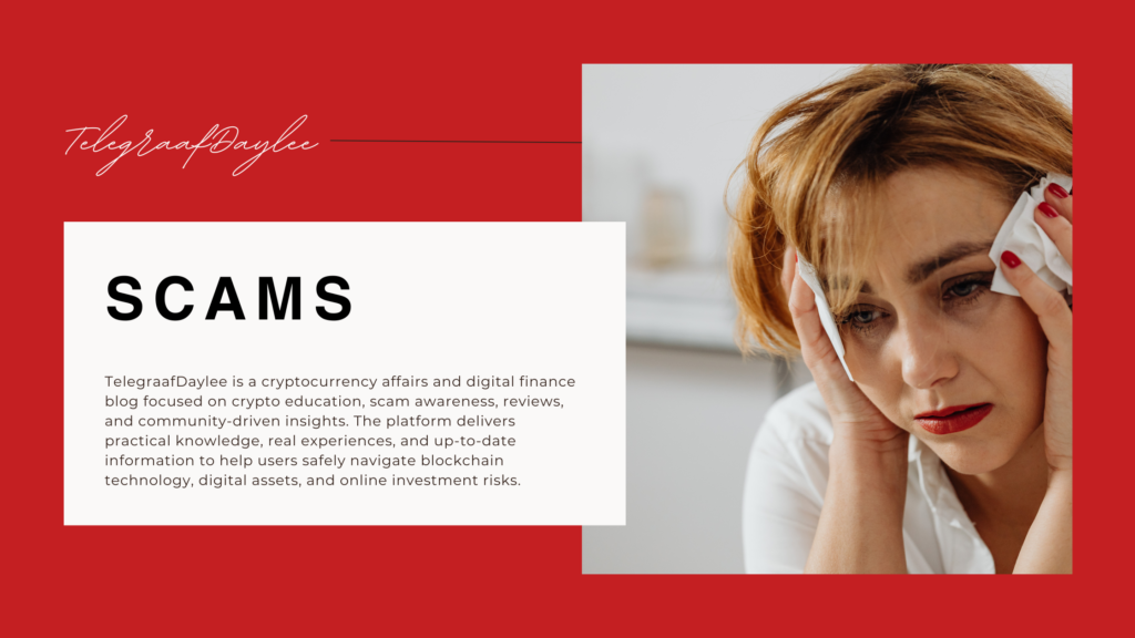 TelegraafDaylee - Your Trusted Hub for Cryptocurrency Education, Scam Awareness, Real-World Crypto Reviews & Victim Support.