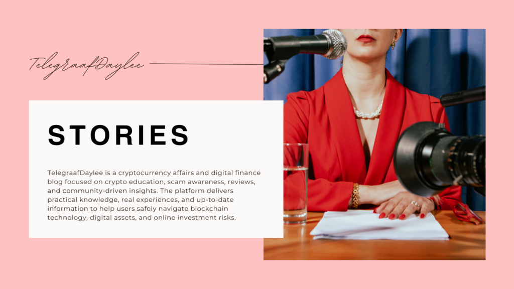 TelegraafDaylee - Your Trusted Hub for Cryptocurrency Education, Scam Awareness, Real-World Crypto Reviews & Victim Support.